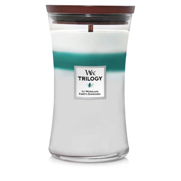 WoodWick - Icy Woodland - Trilogy Large Jar
